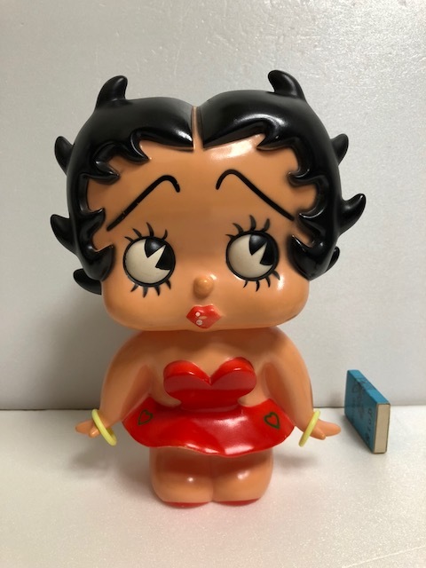 ベティちゃん ベティ・ブープ ソフビ人形 大型 24．5cm 270g