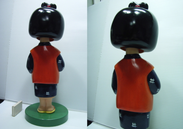 ディスプレイ店頭用☆カウンター用 週刊新潮 百泉社 夕やけちゃん 木台