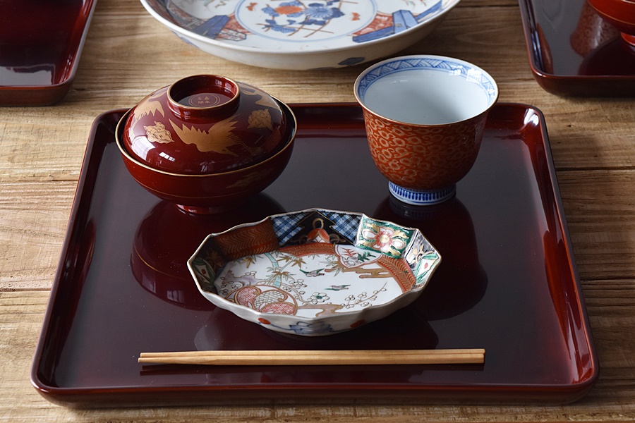 輪島塗 黒塗り会席膳セット大極上本堅地 黒家具 能登輪島塗 大極上布着