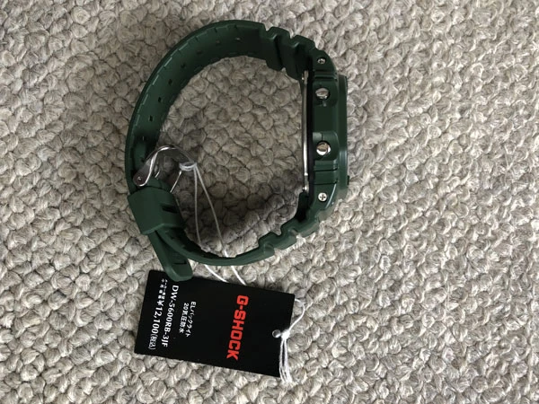 JA-3107| カシオ G-SHOCK DW- 5600RB-3JF グリーンスピードモデル 復刻