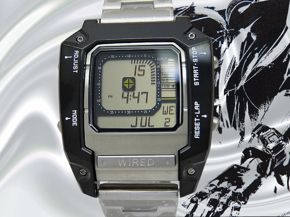 JA-3332| セイコー ワイアード メタルギアソリッド デジボーグ AGAM601