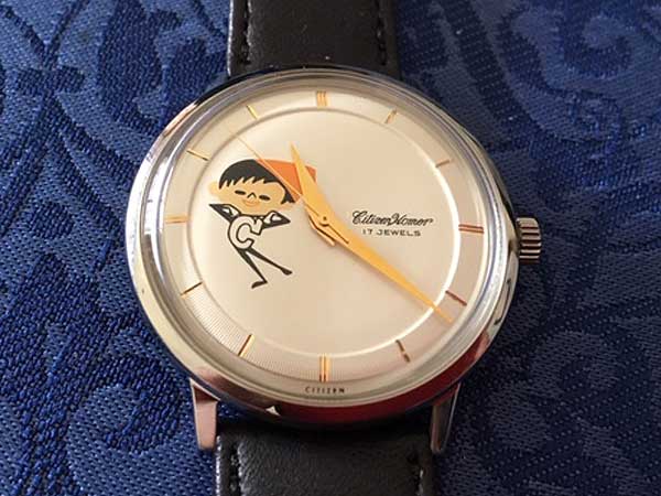シチズン ホーマー Cちゃん 復刻版 手巻き 70周年記念 1960個限定 未