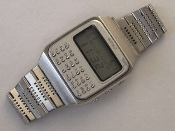セイコー 初代カリキュレーター付き デジタルウォッチ 計算機機能付き