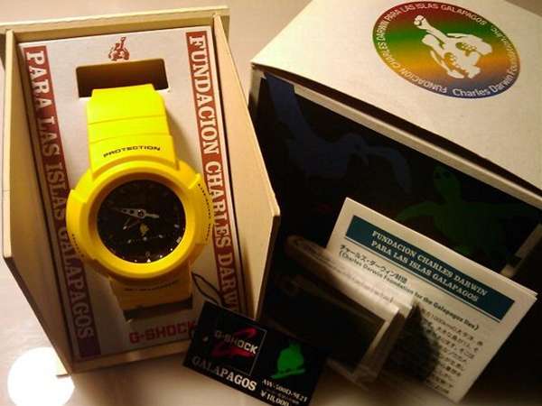 カシオ G-Shock AW-500D-9E2T(イエローカラー) +DW-6300(オマケ)+DW