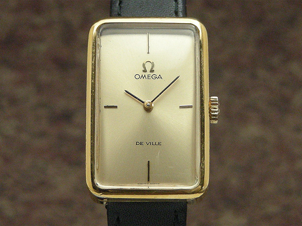 オメガ デビル GF 手巻き レクタンギュラー 少し大きめのレディース