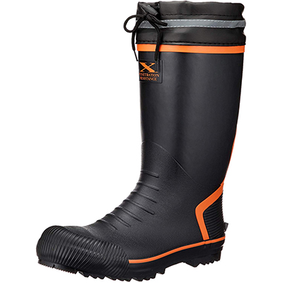 ジーベック 安全長靴 85719 ブラック スチール先芯 - 安全靴・作業着の