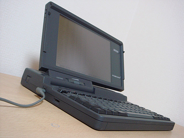 PC-286NoteF (EPSON) 1990年 | 古いハードに囲まれて since2011