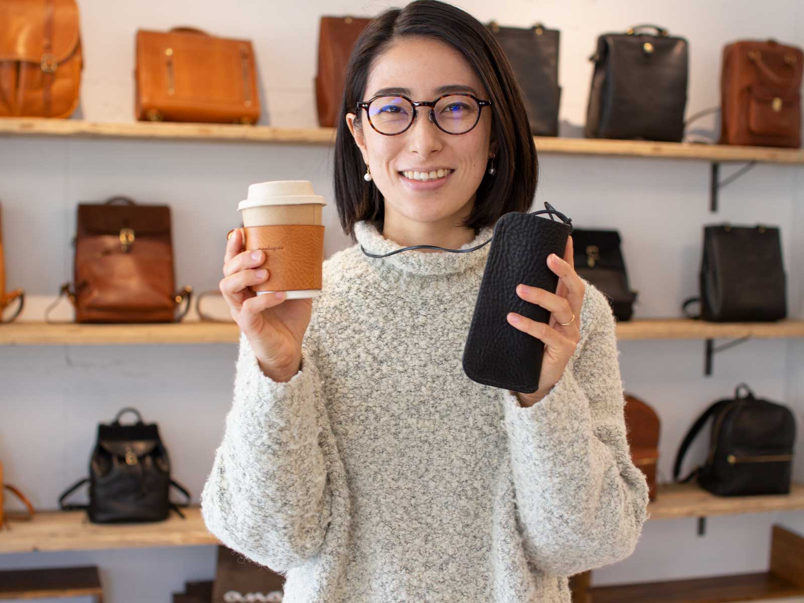 ストラップメガネケース |analogico（アナロジコ）