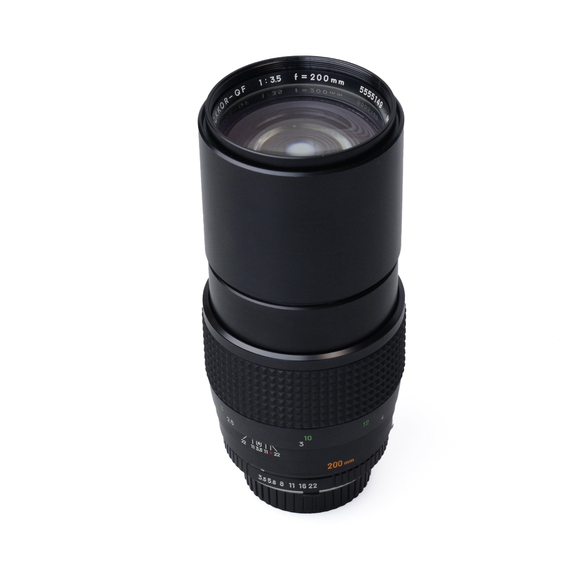 Minolta 200mm f3.5 MC Tele Rokkor-QF (B-GRADE) [5555149] – Analog