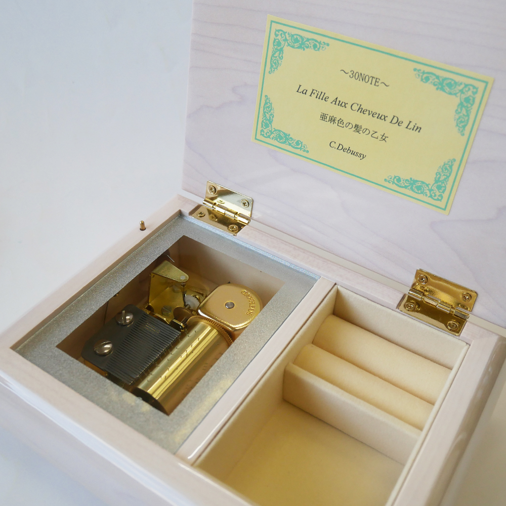 ニデック オルゴール 30弁 オルフェウス ミーティス ホワイト 前奏曲