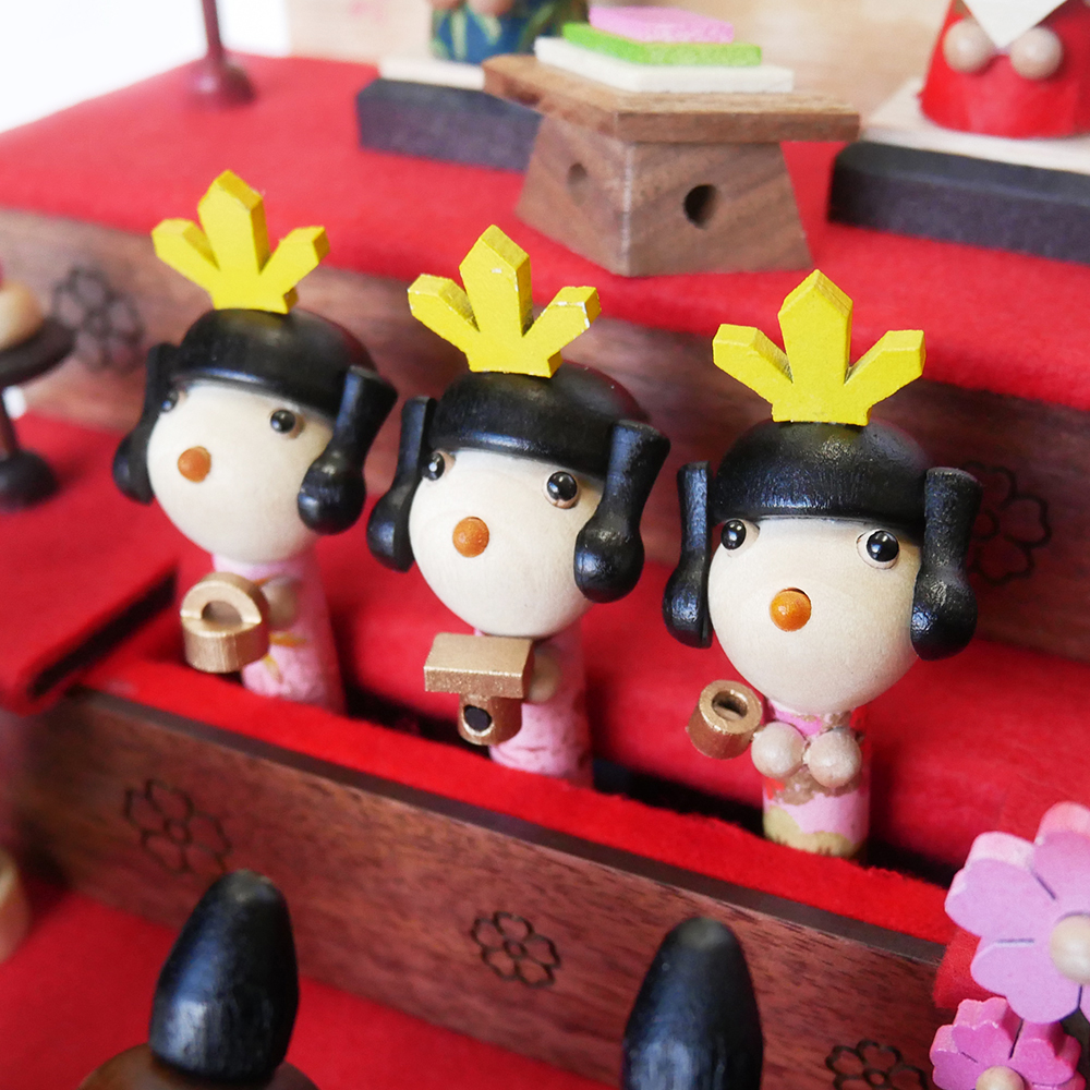 えびせん！定価30000円雛人形 オルゴール付き ライトアップ ひな祭り