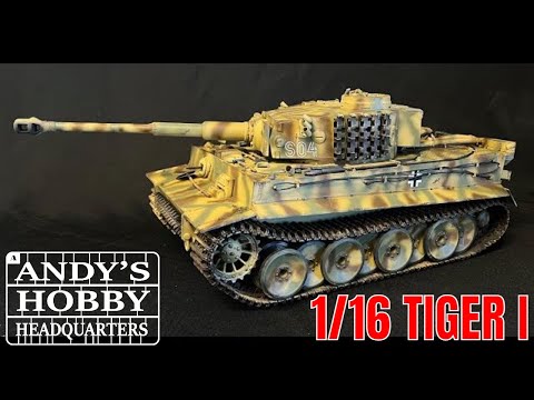 Andy's Hobby Headquarters AHHQ003 1/16 Tiger I Early Production