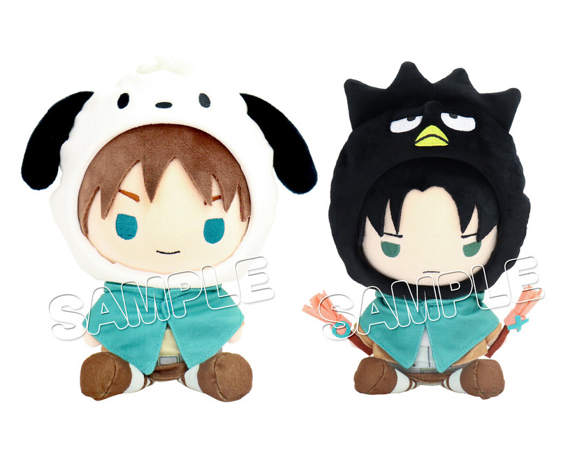 進撃の巨人 ミカサ むにゅぐるみ 進撃の巨人 ミカサ クロミ むにゅ