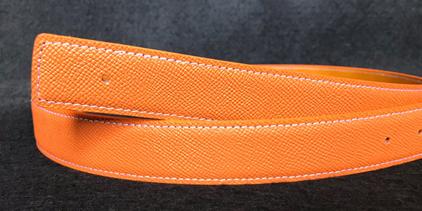 オーダーベルト エルメス Hバックル ベルトのみ｜ハンドメイドの革