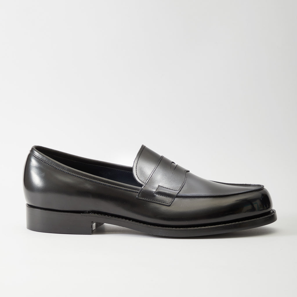 公式】浅草靴誂 コインローファー ブラック 56335BL – 浅草靴誂 公式