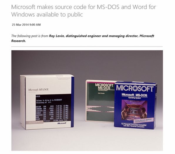 ASCII.jp：「MS-DOS」「Word for Windows」のソースコードを公開