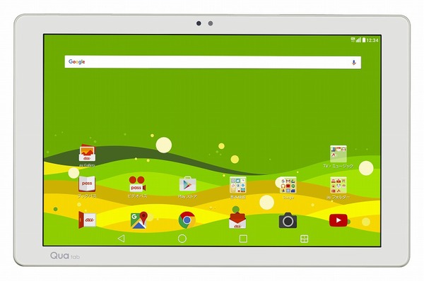 ASCII.jp：auの新タブレット「Qua tab PZ」は防水防塵＋テレビ視聴に対応