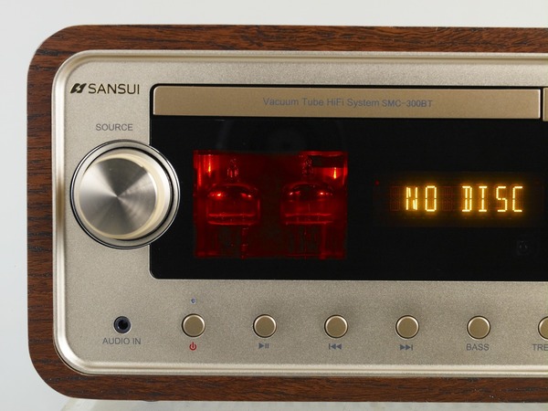 ASCII.jp：4万円台の真空管アンプ搭載CDステレオシステムがSANSUI