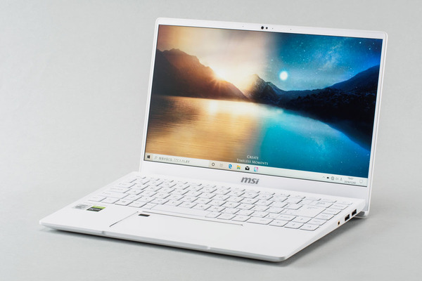 ASCII.jp：容姿端麗なクリエイター向けノート、MSI「Prestige14」 (1/5)