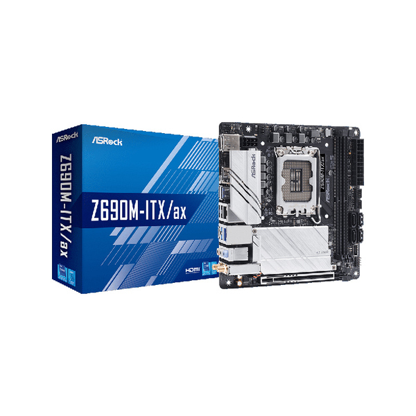ASCII.jp：Z690チップセット搭載ASRock製Mini-ITXマザーボード「Z690M