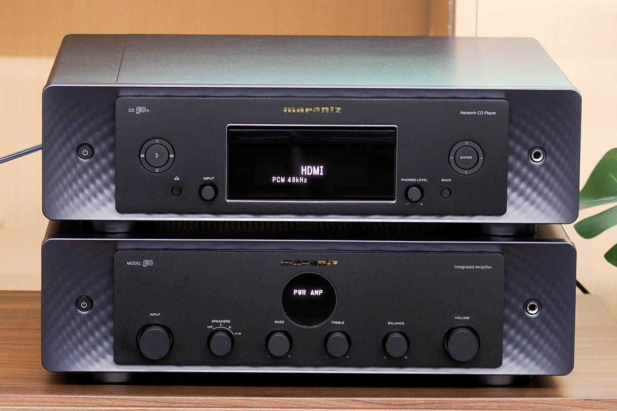 ASCII.jp：マランツ、HDMI入力搭載のCDプレーヤー「CD 50n」と