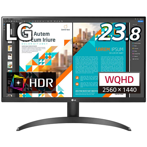 LG 24QP500-B」ってモニターアーム使えるの？VESAサイズやおすすめ