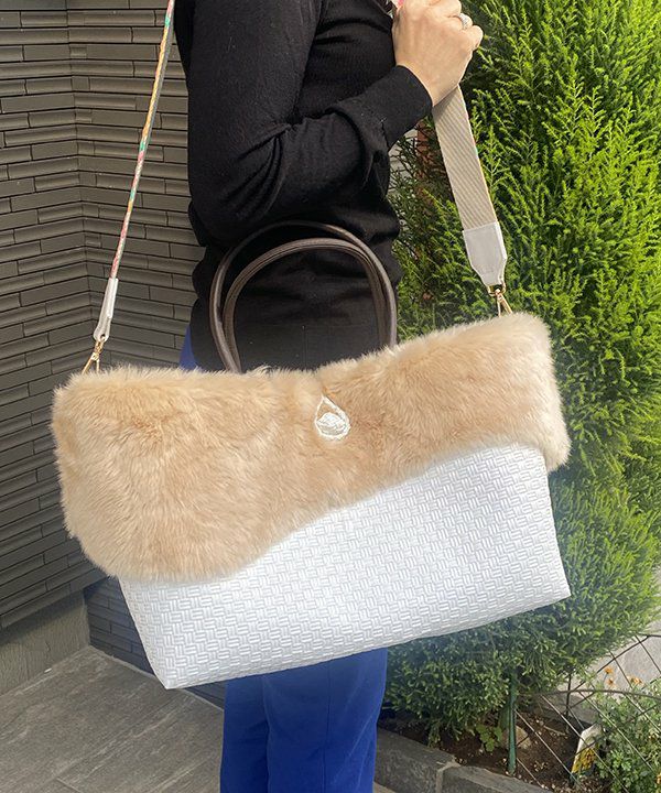 ファーカゴバッグL | AS KNOW AS オンラインショップ