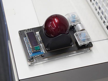 自作トラックボール検証基板「meishi Trackball Module」 - AKIBA PC