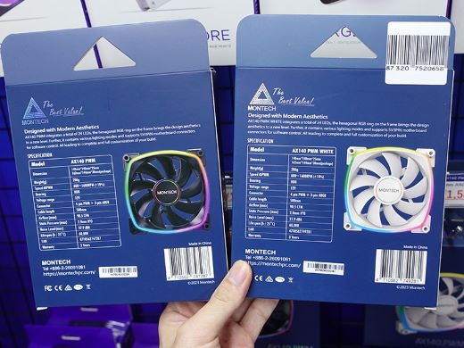 Montechの140mmファン「AX140 PWM」が入荷、リングLED搭載 - AKIBA PC