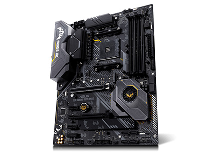 第3世代Ryzen対応の高耐久マザー「TUF GAMING X570-PLUS」がASUSから