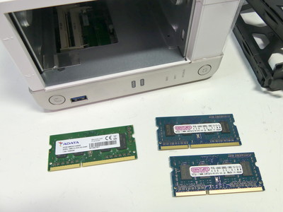 NASにメモリ増設でアプリが軽々動作！ QNAP「TS-251B」を8GB化して