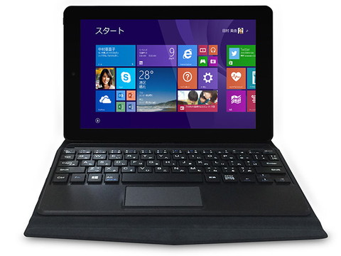 iiyama PC、着脱キーボード付きで24,400円のWindowsタブレット - PC Watch