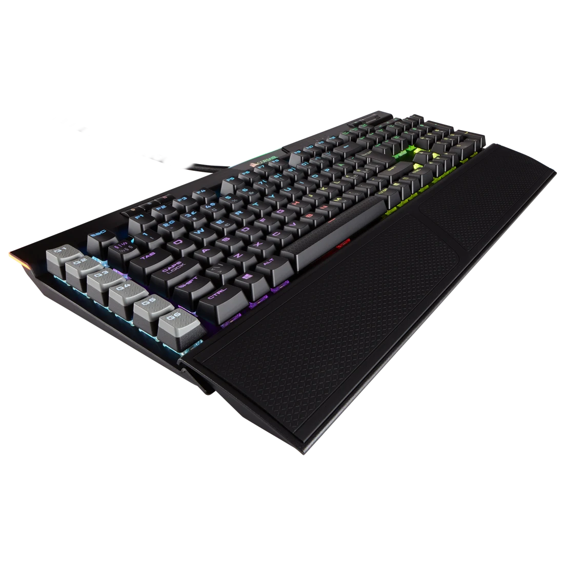K95 RGB PLATINUM Mechanical Gaming Keyboard — CHERRY® MX Speed — Black