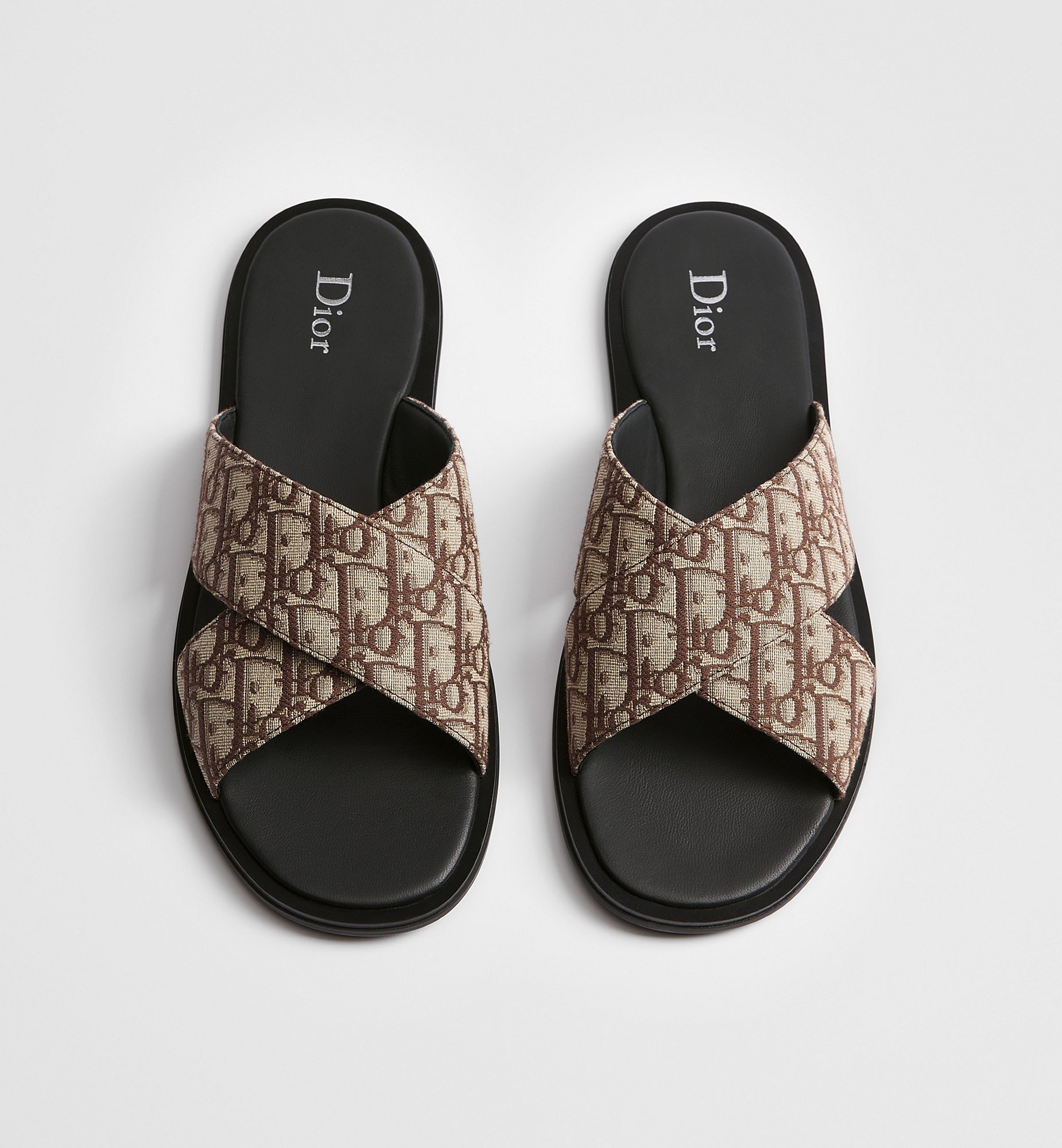 DIOR | Dior Rivage サンダル ディオール オブリーク ジャカード