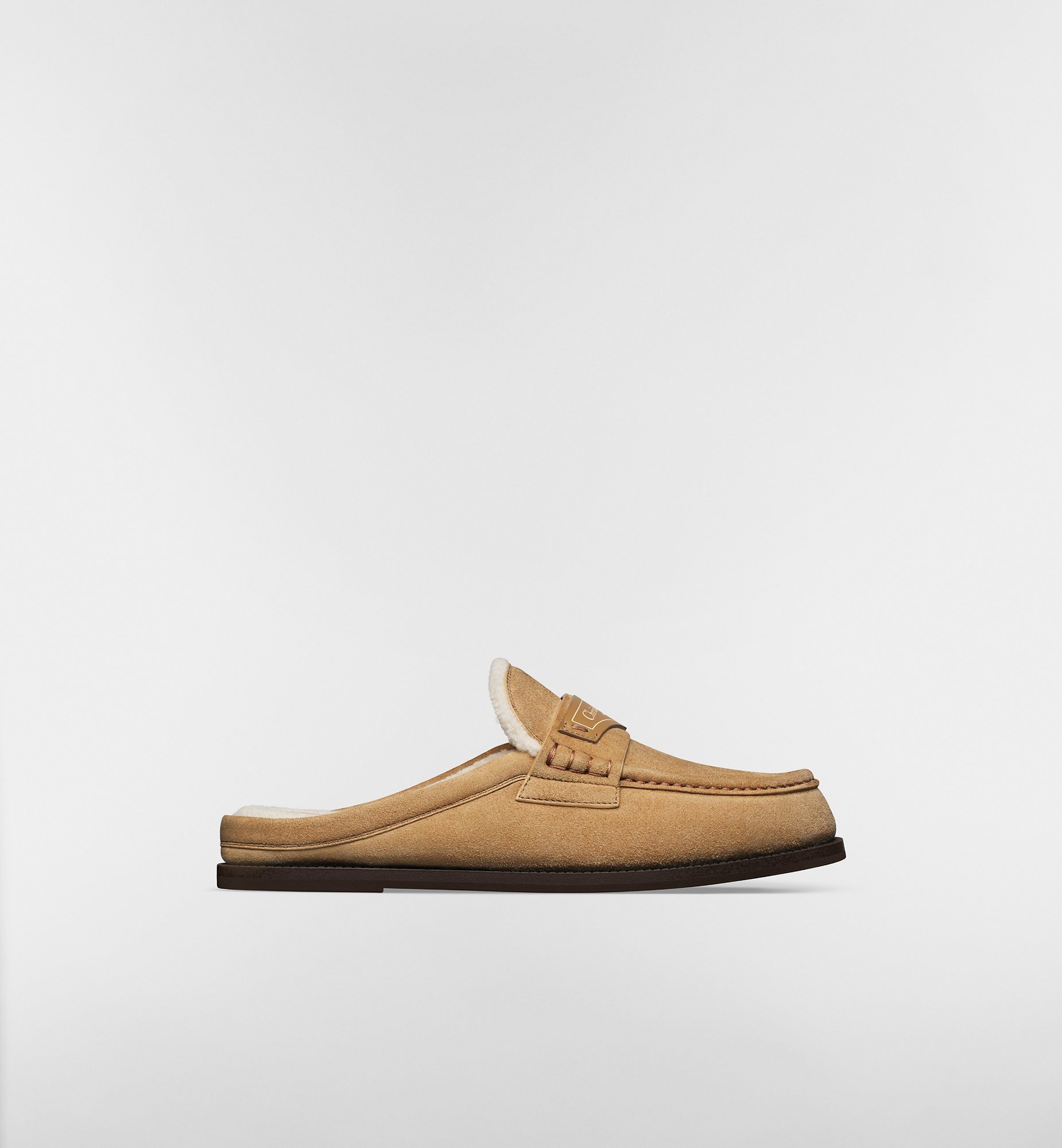 Dior Boy Mule Black Suede Goatskin | DIOR