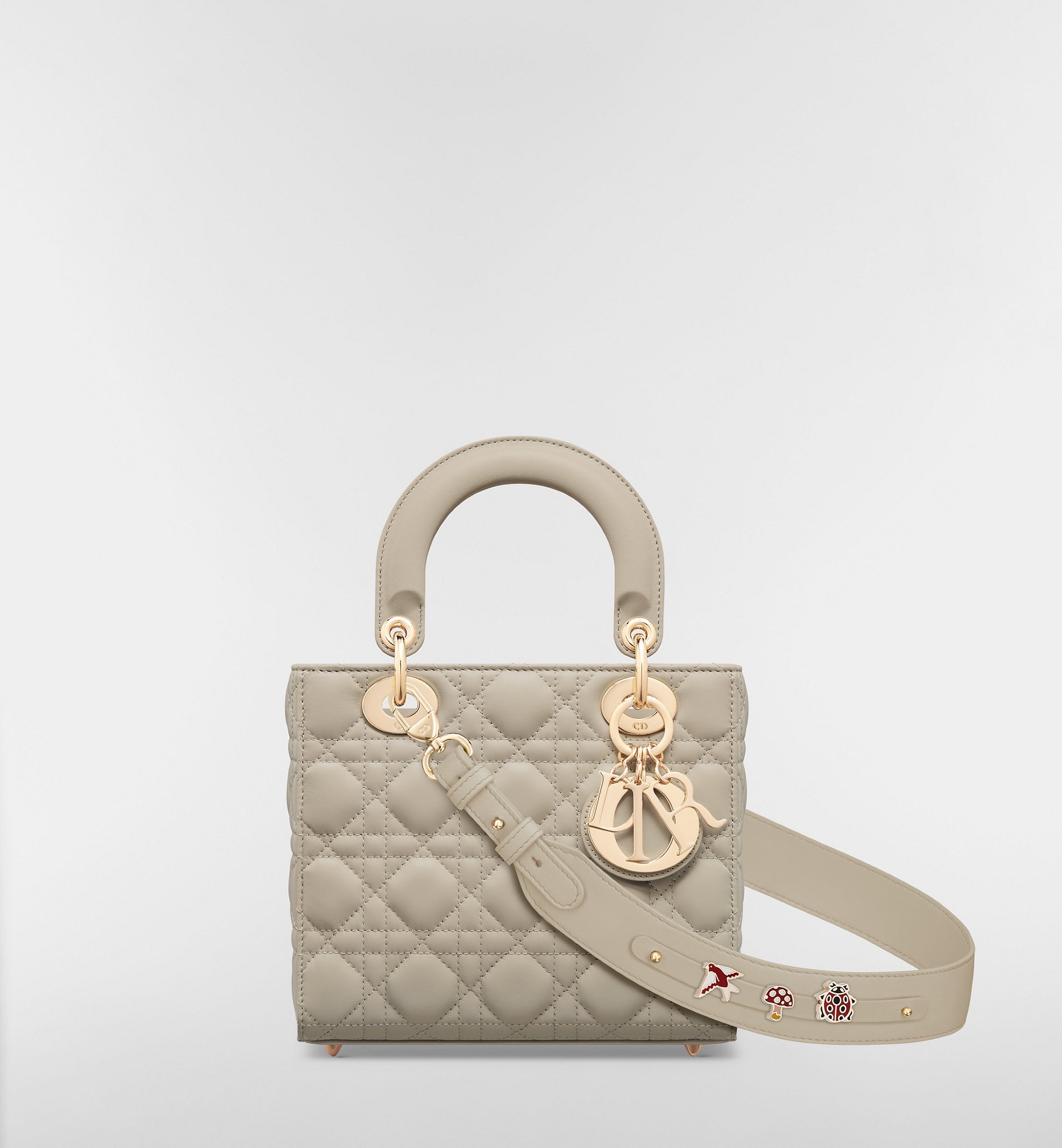 DIOR | Lady Dior My ABCDior バッグ スモール カナージュ ラムスキン