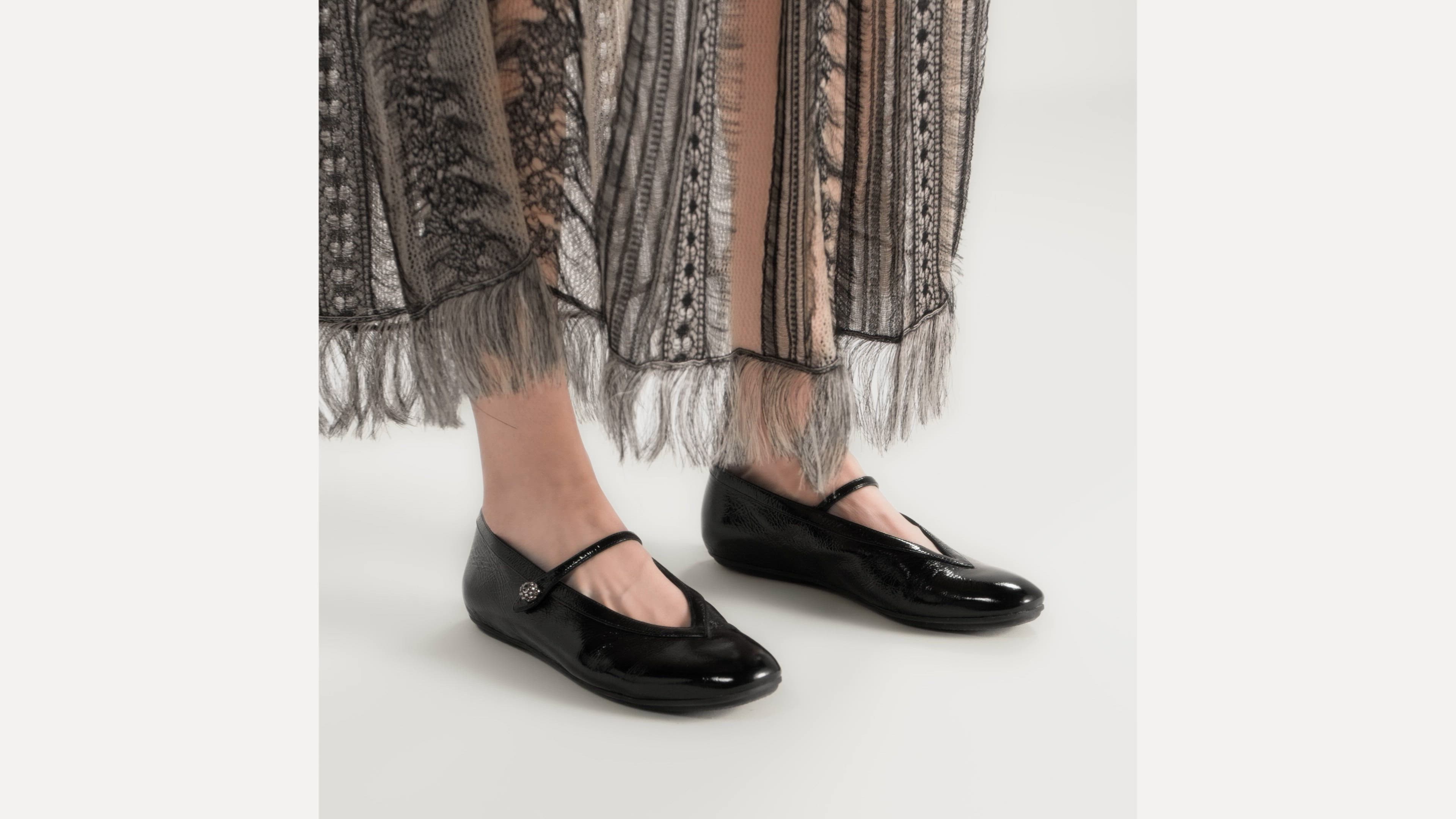 DIOR | Dior New Ballet バレリーナ クリンクルド パテントカーフスキン