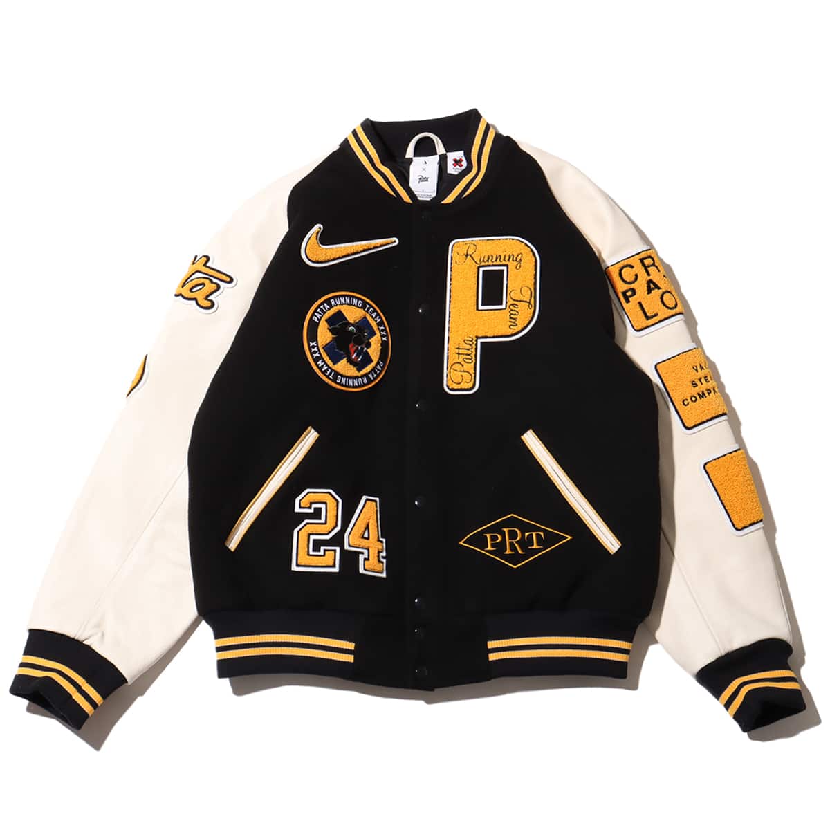 NIKE AS M NRG PATTA VARSITY JACKET BLACK （ナイキ NRG PA バー