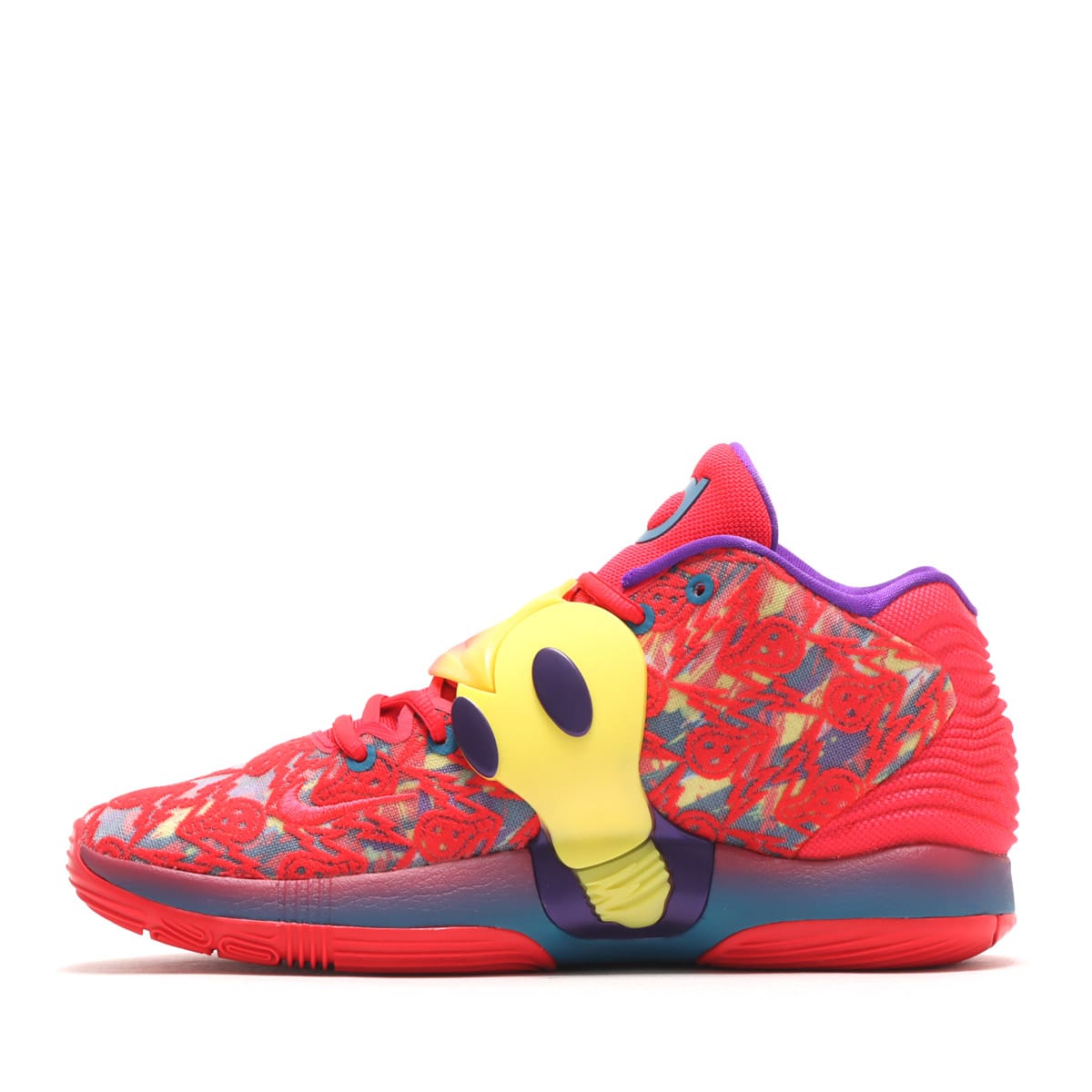 NIKE KD14 EP SIREN RED/GREEN ABYSS-YELLOW STRIKE 21HO-S（ナイキ