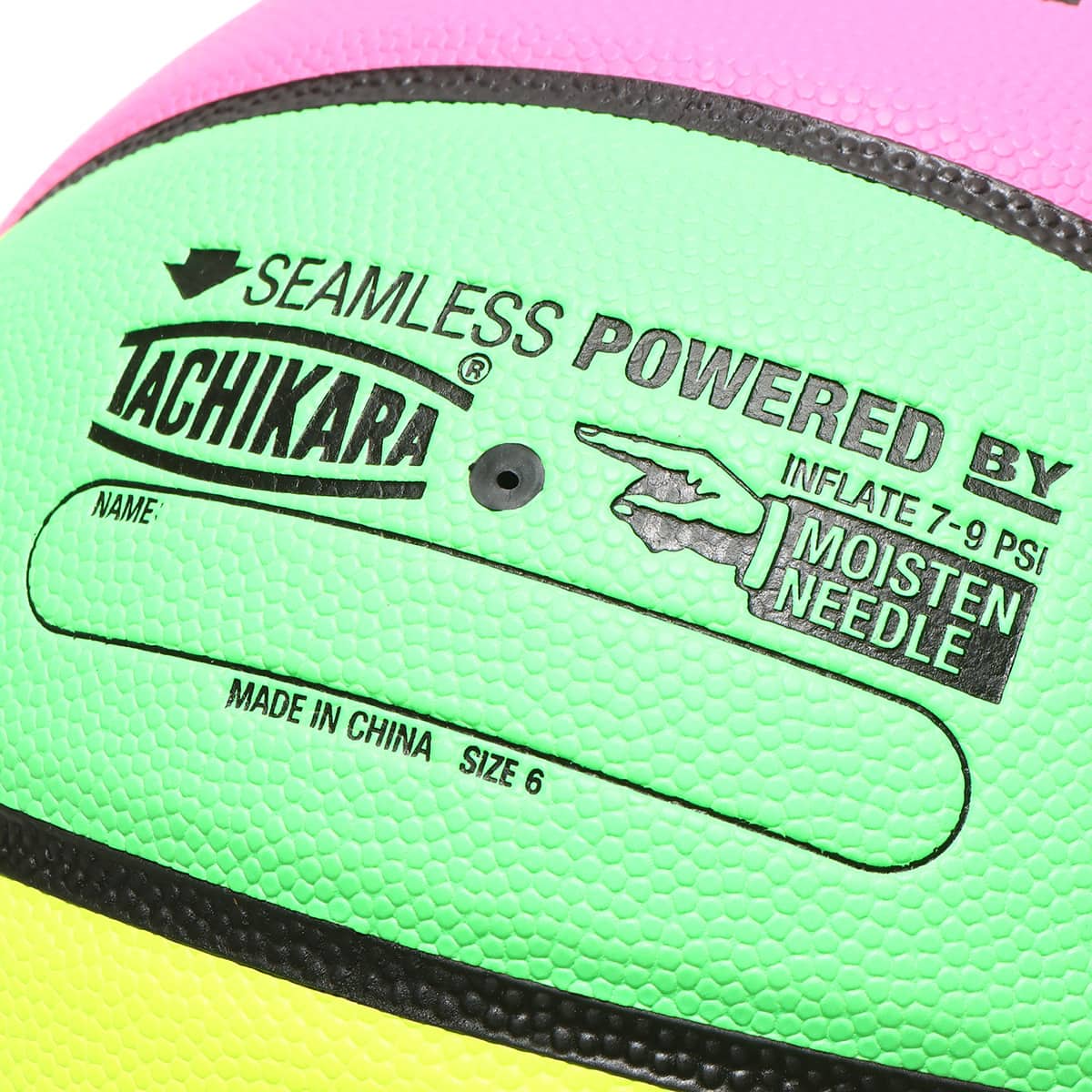 TACHIKARA BASKETPOP size6 NEON PINK/ NEON BLUE / NEON YELLOW