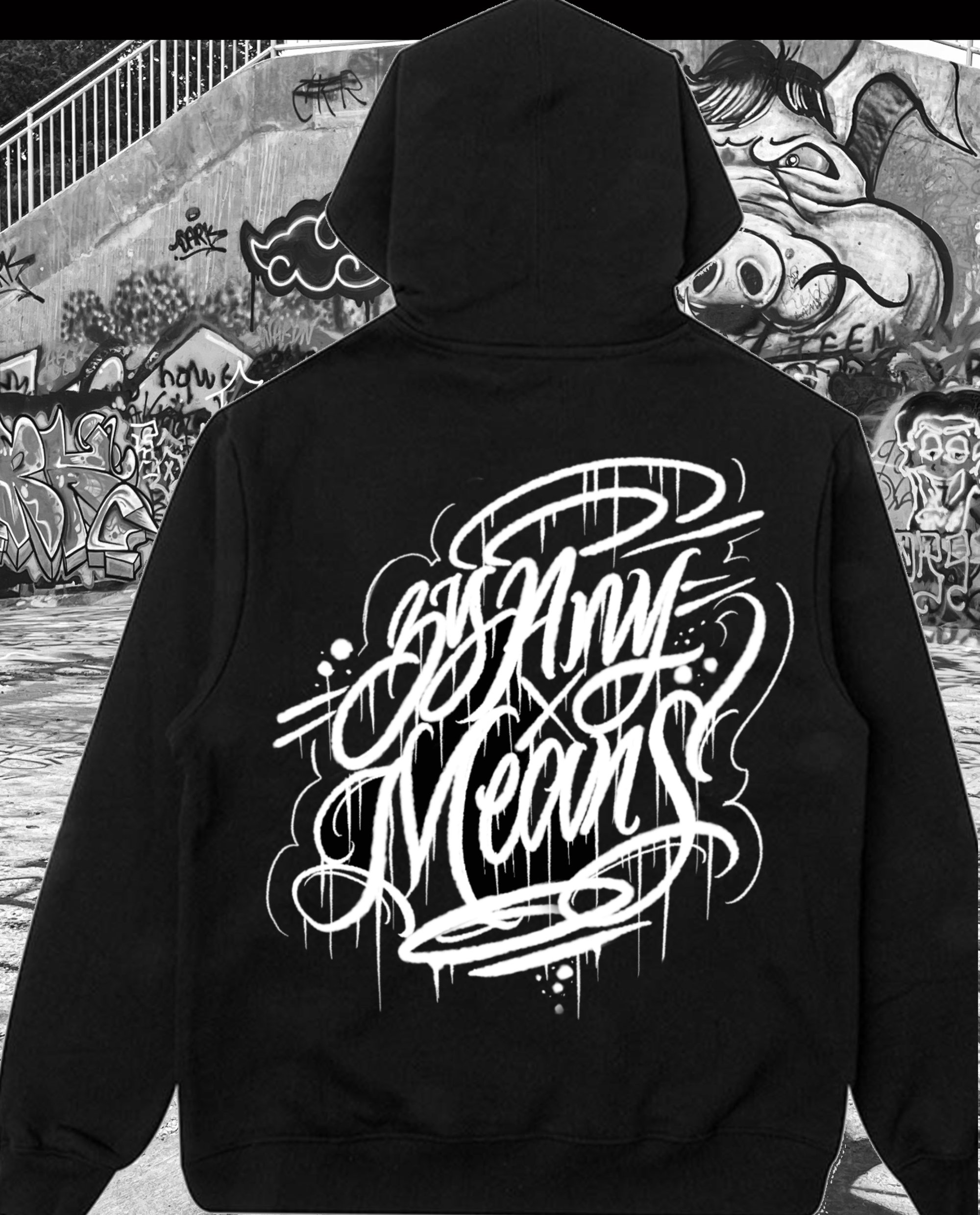 By any means hoodie | lovers and killers