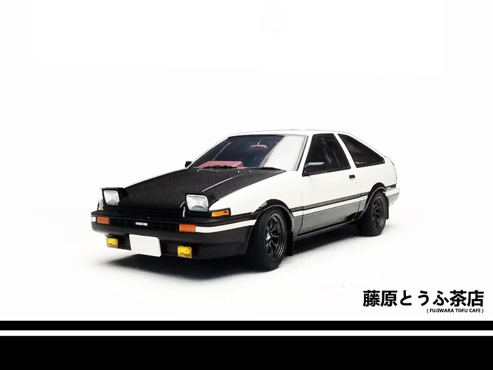 1:18 Toyota AE86 Limited Edition Diecast Model Car | Fujiwara Tofu