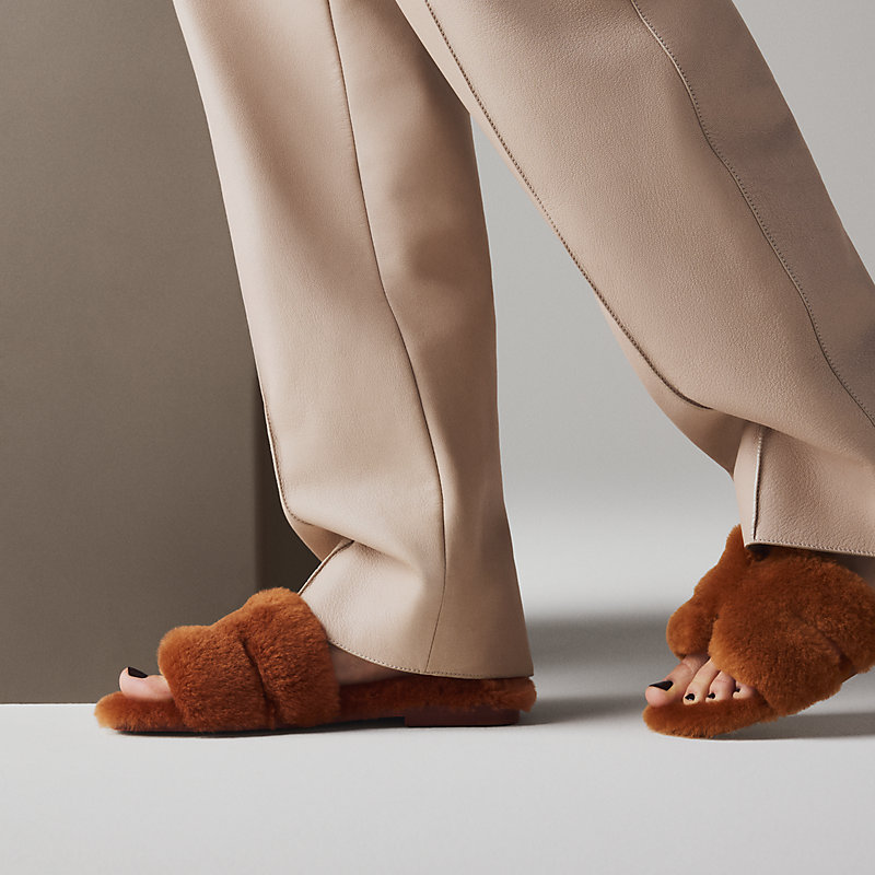 Oran sandal - Beige | Hermès Macau SAR