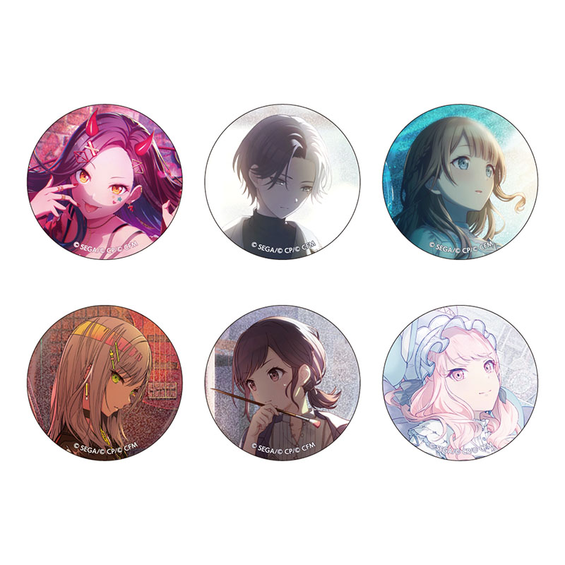 グリッター缶バッジコレクション vol.5 A BOX（全6種） - プロジェクト