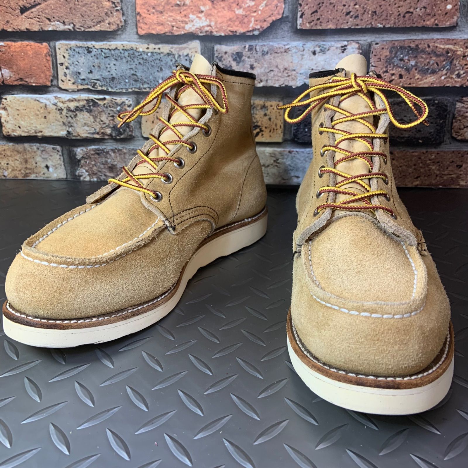 ☆REDWING 8173 モックトゥワークブーツ 初期プリントタグモデル US8