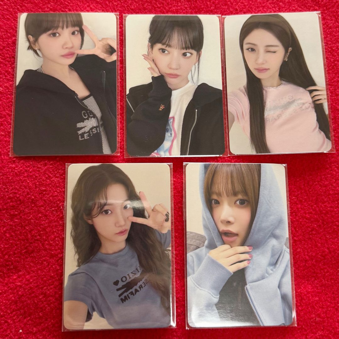 LE SSERAFIM SPAGHETTI ユニバ ラキドロ 25枚 2回目 LE SSERAFIM