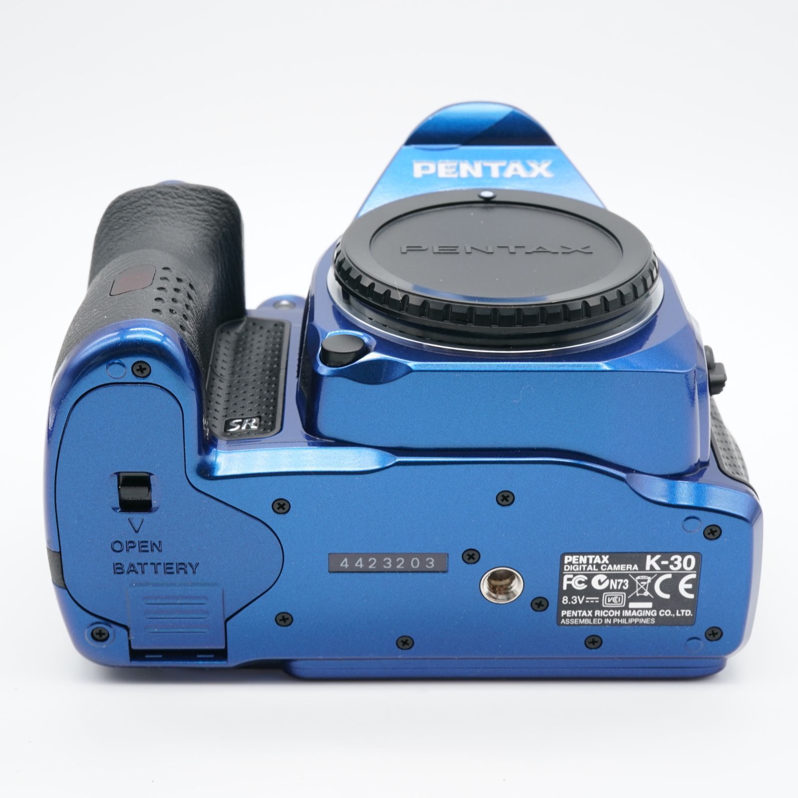 ほぼ新品 ペンタックス PENTAX K-30 クリスタルブルー シャッター回数