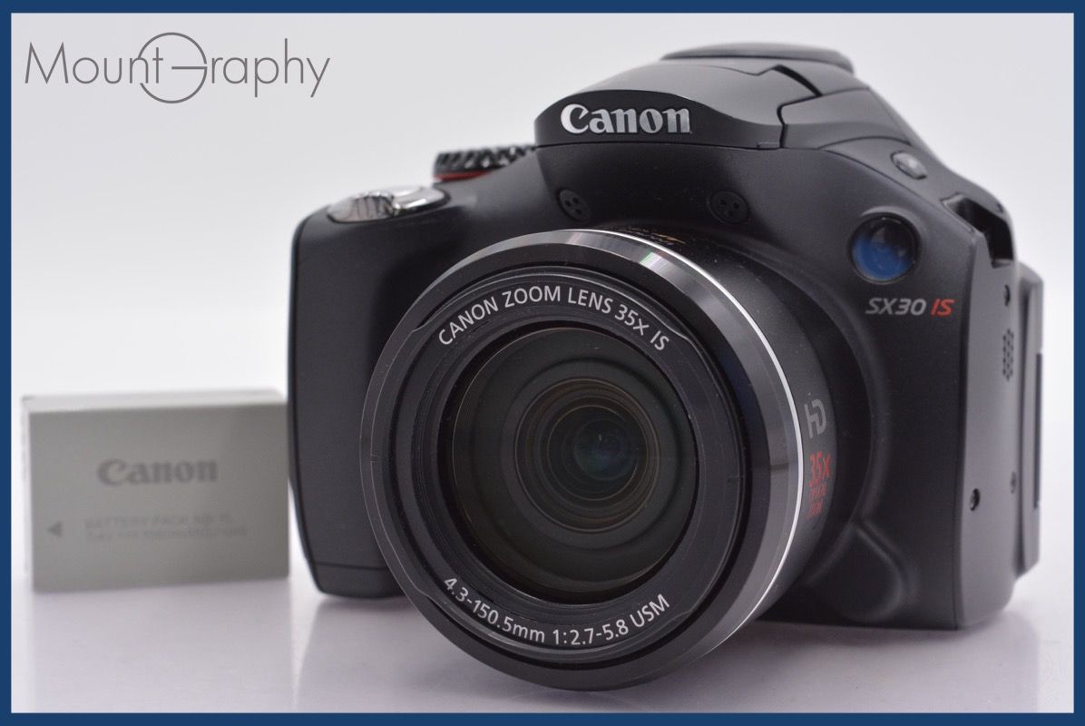 ☆極上美品☆ キヤノン Canon PowerShot SX30 IS 35x バッテリー付属