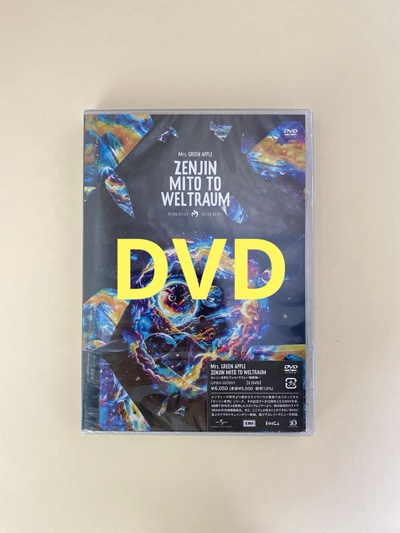 任意二本／DVD／通常版／Mrs. GREEN APPLE - メルカリ
