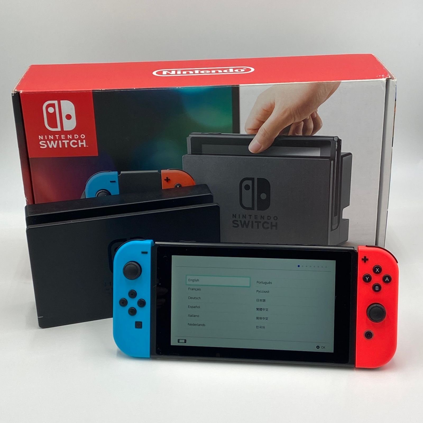 任天堂 switch ネオン セット Nintendo Switch（ネオンブルー⁄ネオン